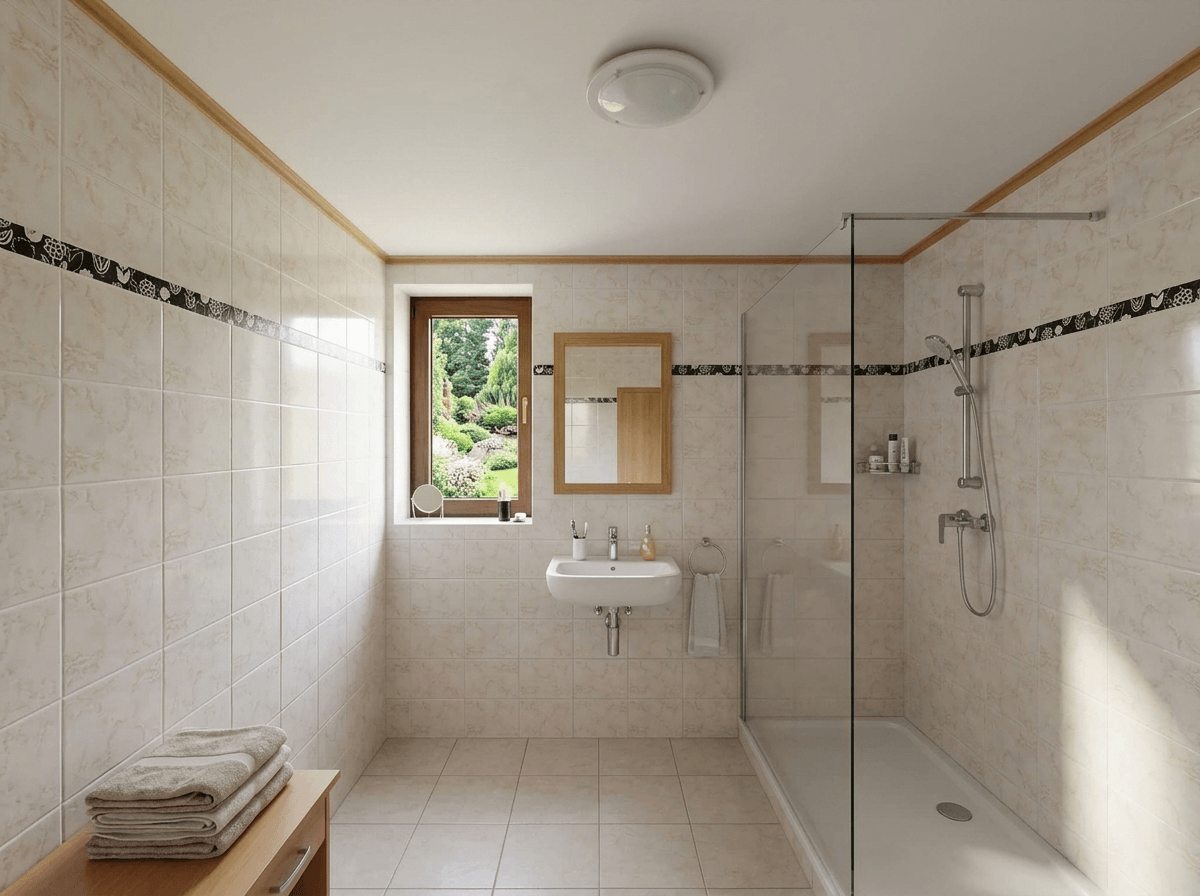 Bathroom interior in no_style style — photo by GenRoom AI