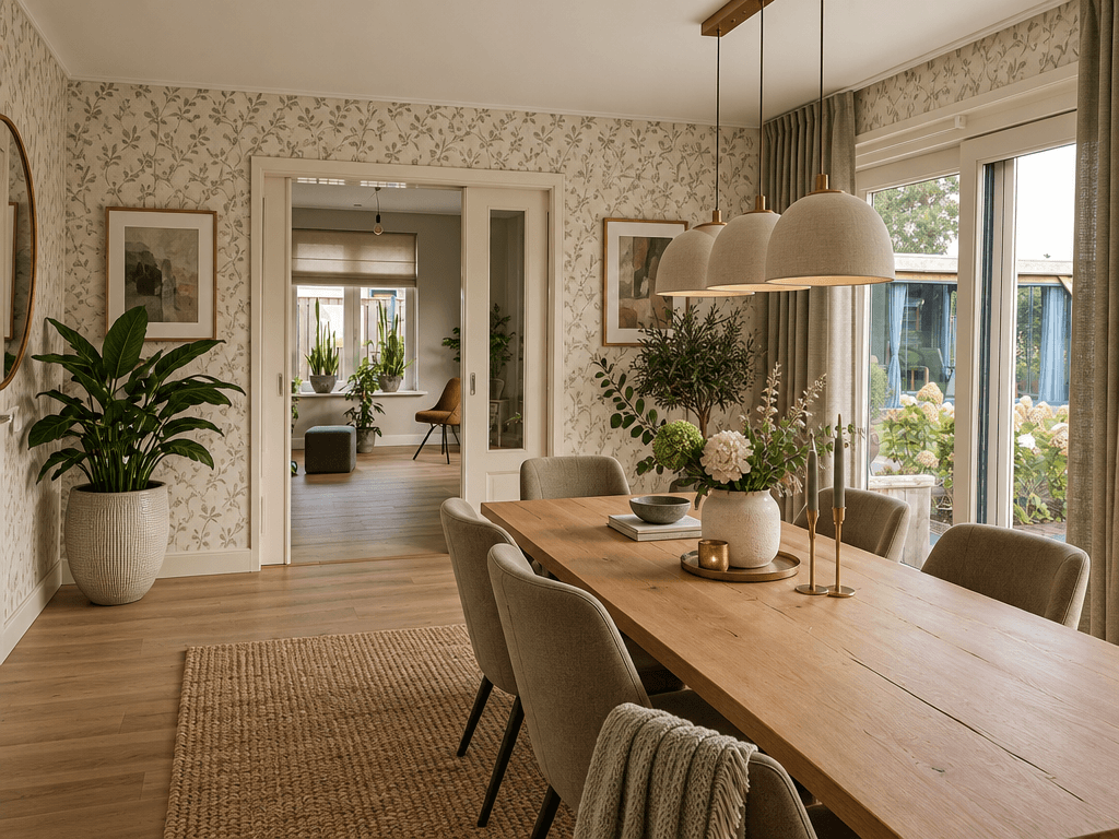 Interior design in Contemporary style — dining_room by GenRoom AI