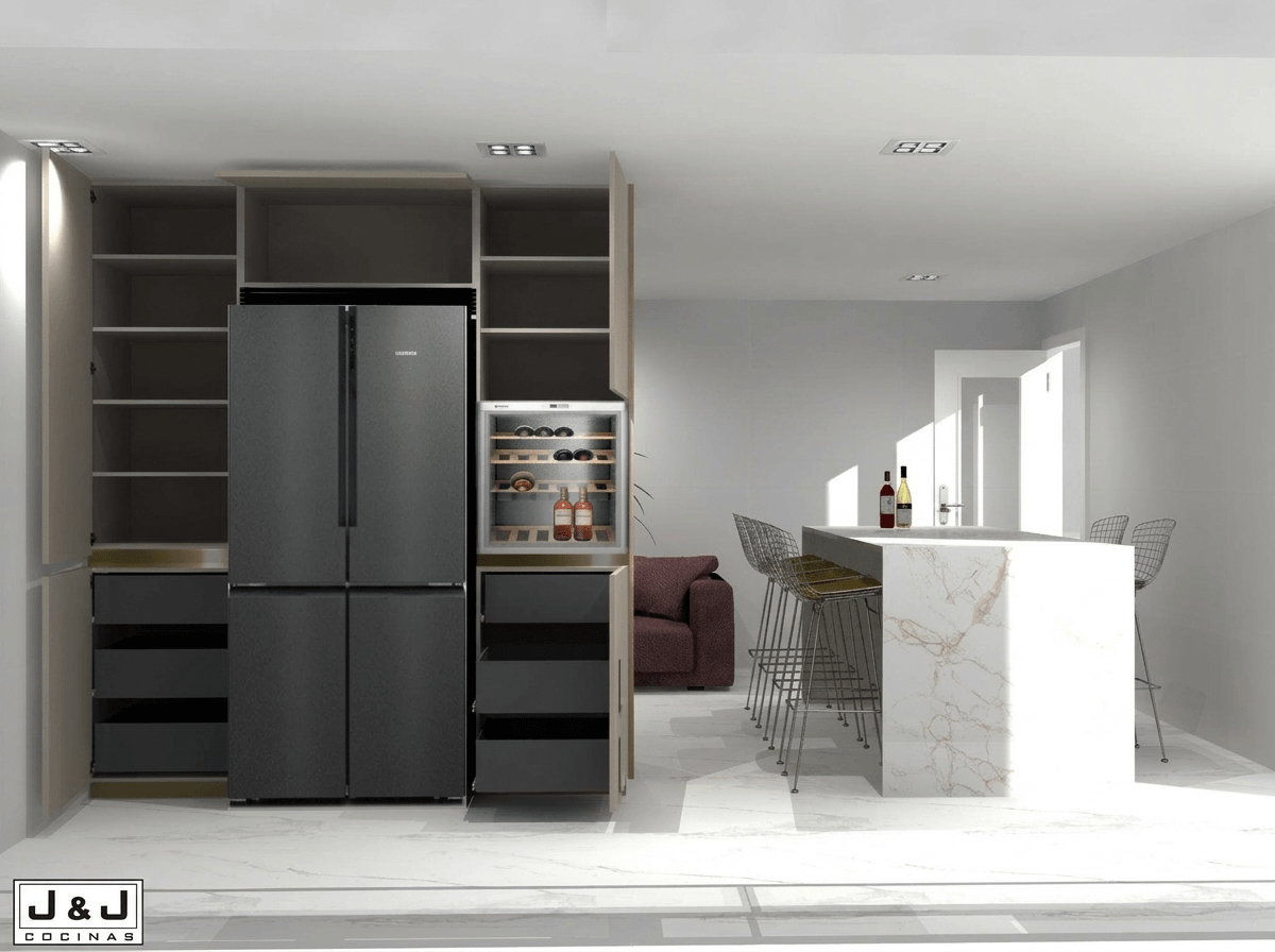 Kitchen interior in no_style style — photo by GenRoom AI