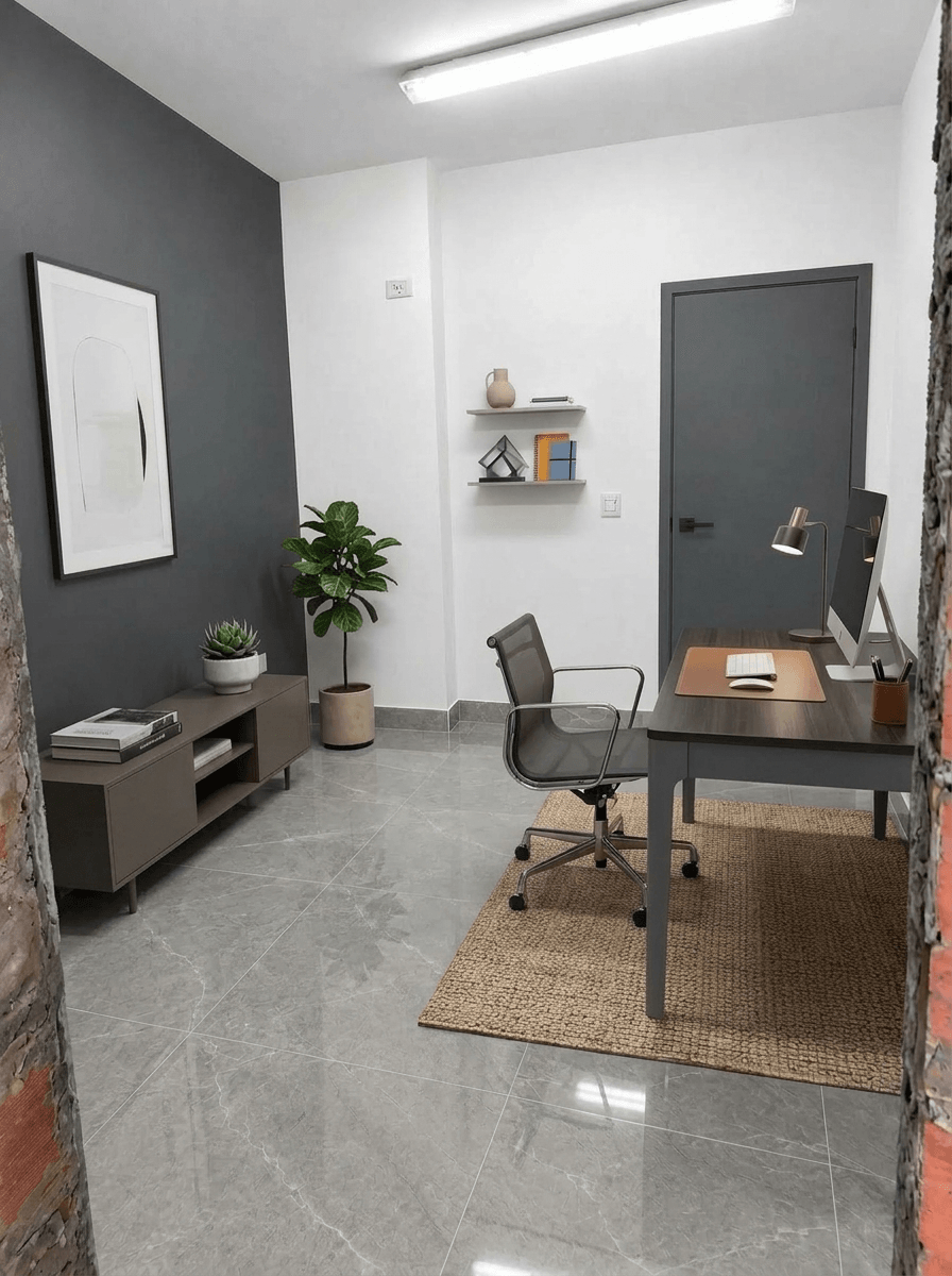 Office interior in no_style style — photo by GenRoom AI