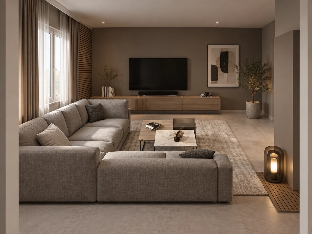 Contemporary Bedroom design — interior photo by GenRoom AI