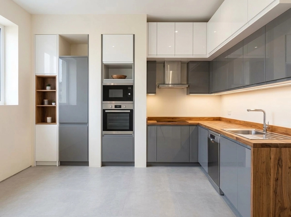 Kitchen interior in no_style style — photo by GenRoom AI