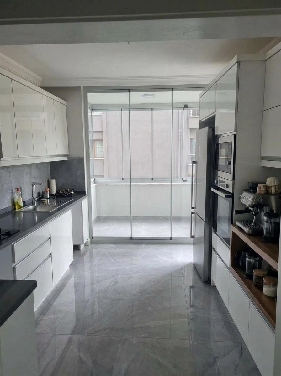 Kitchen interior in no_style style — photo by GenRoom AI