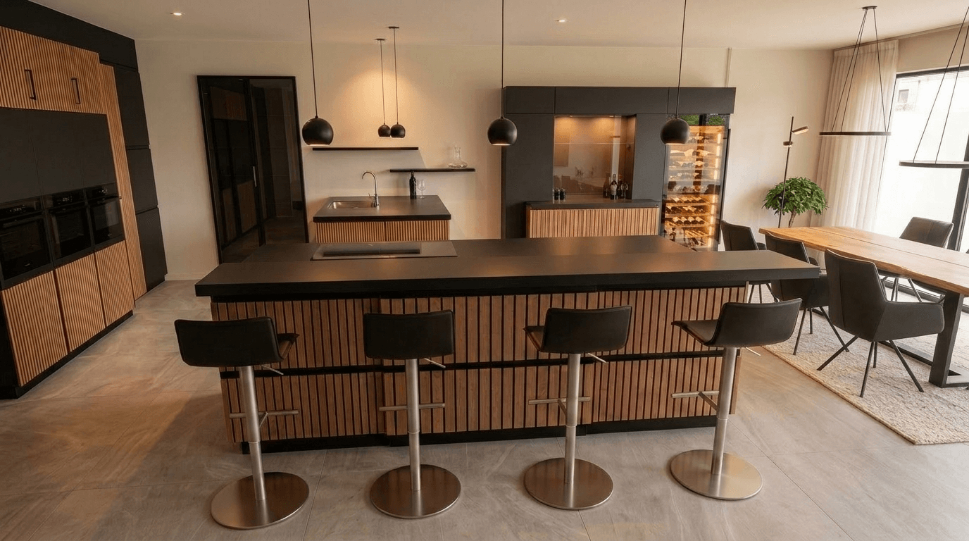 Kitchen interior in no_style style — photo by GenRoom AI