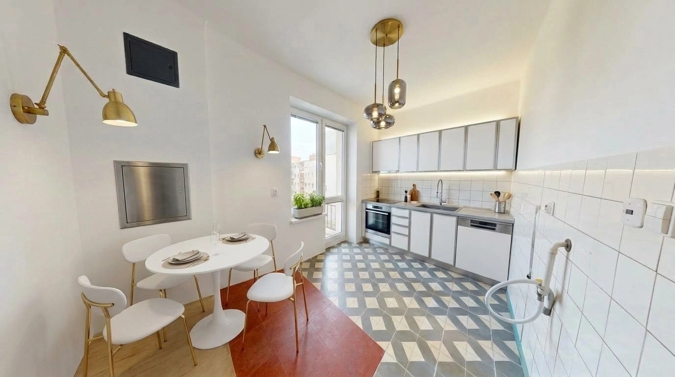 Interior design in Contemporary style — Kitchen by GenRoom AI