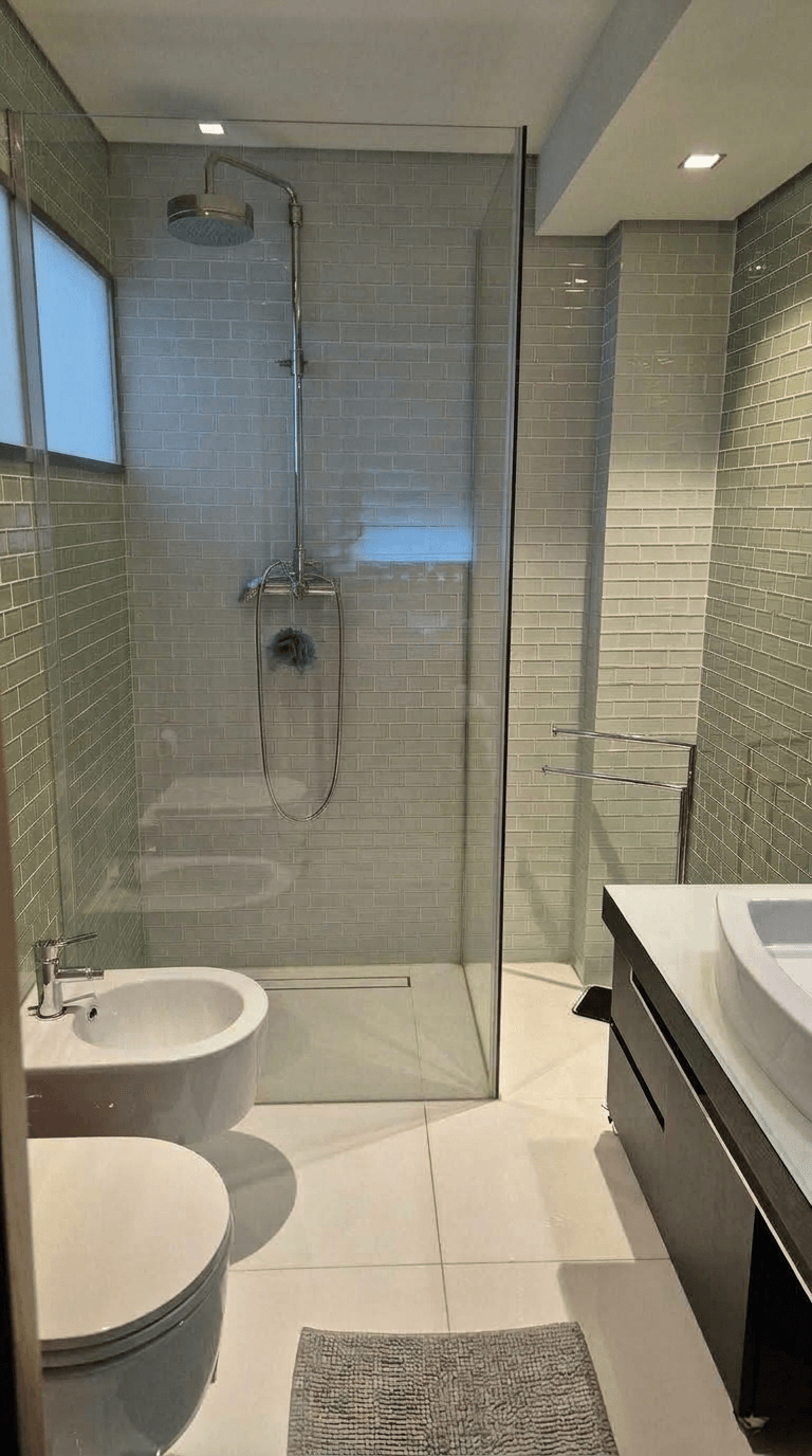 Bathroom interior in no_style style — photo by GenRoom AI