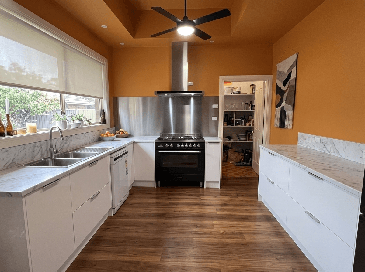 Kitchen interior in no_style style — photo by GenRoom AI