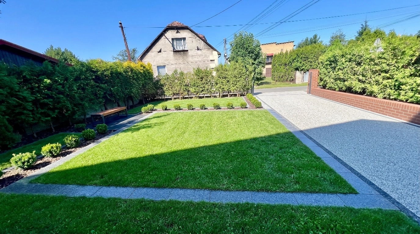 Yard design in no_style style — photo by GenRoom AI