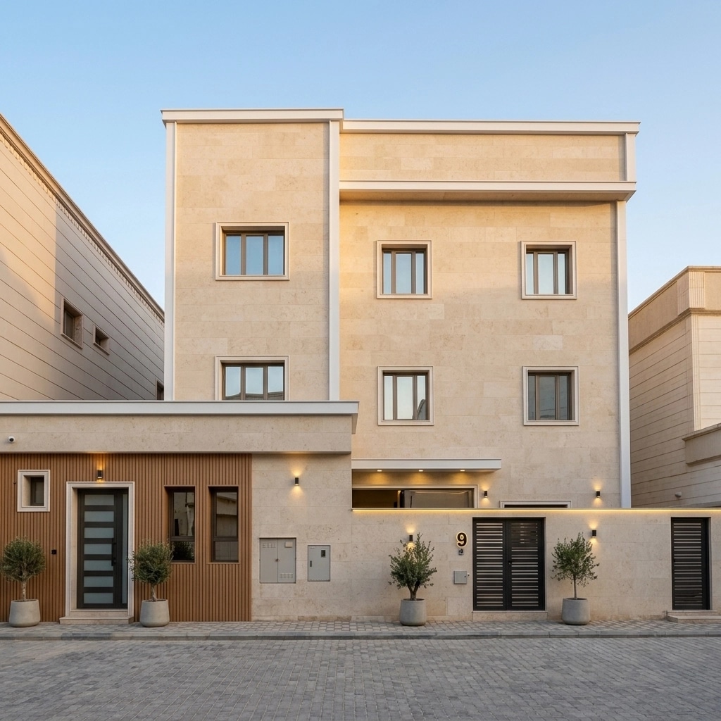 Contemporary Facade Facade design — facade photo by GenRoom AI