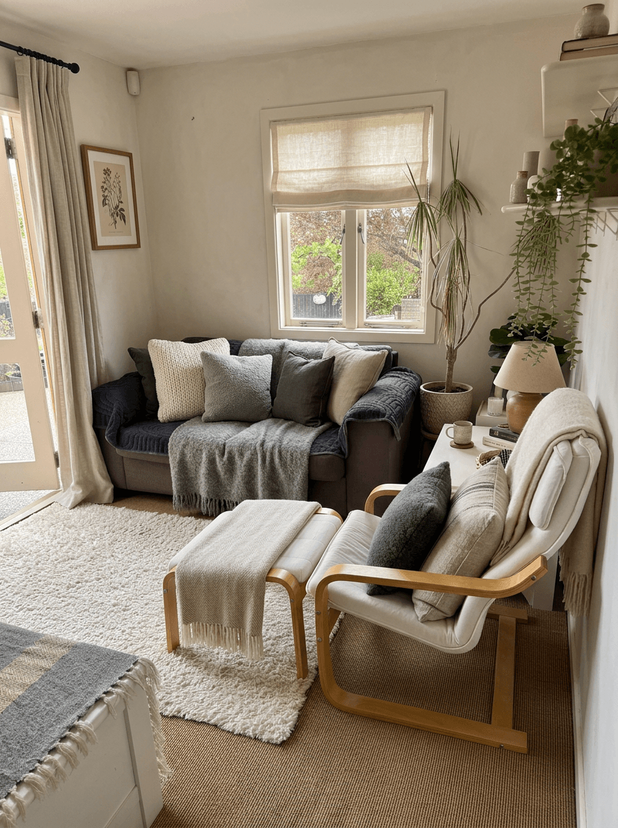 Interior design in Scandinavian style — Living Room by GenRoom AI