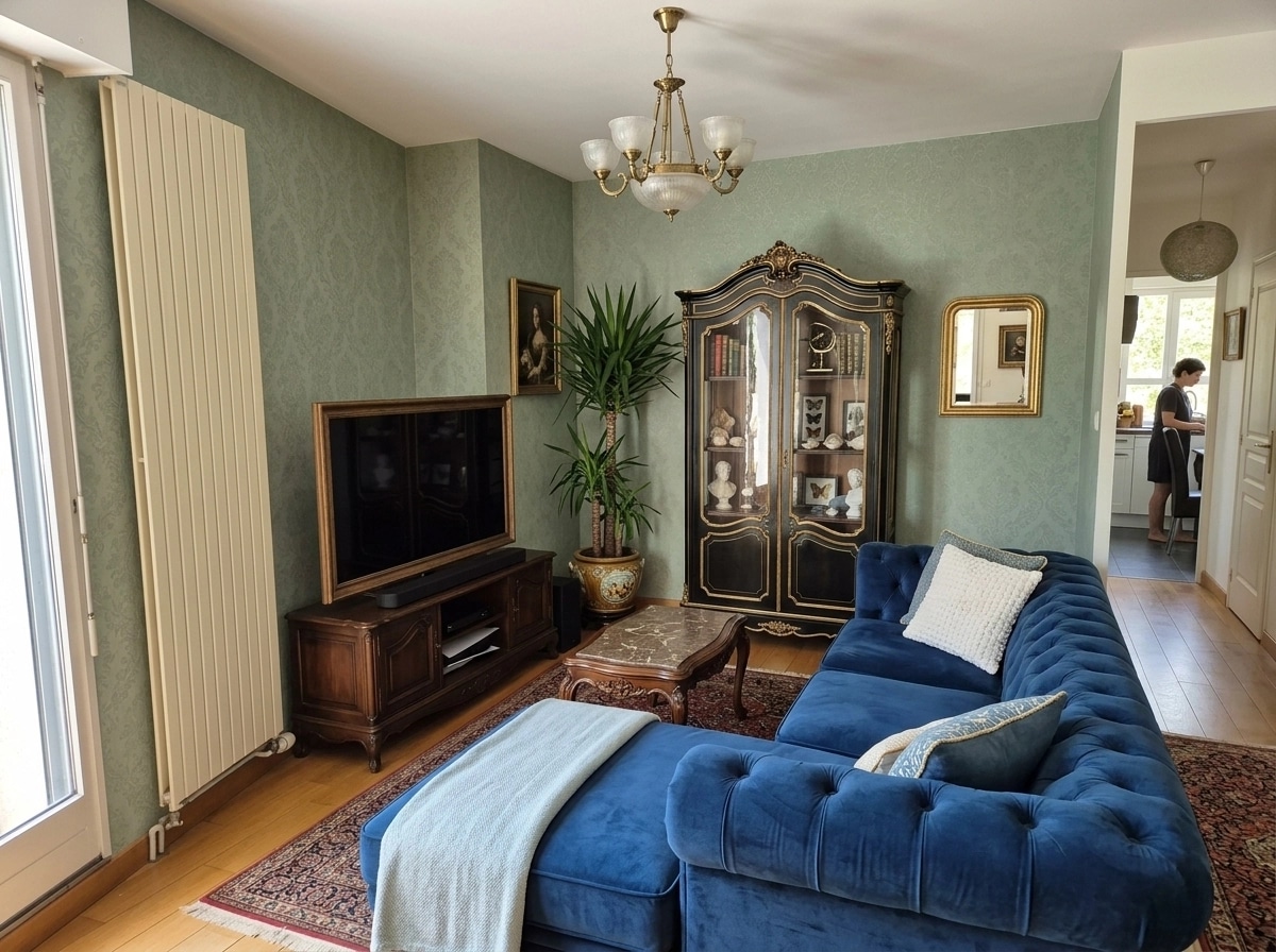 Interior design in Classic style — Living Room by GenRoom AI