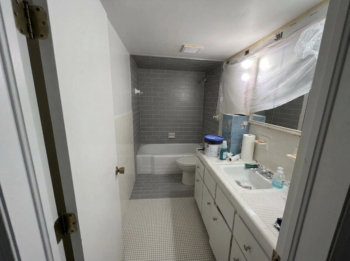 Bathroom interior in no_style style — photo by GenRoom AI