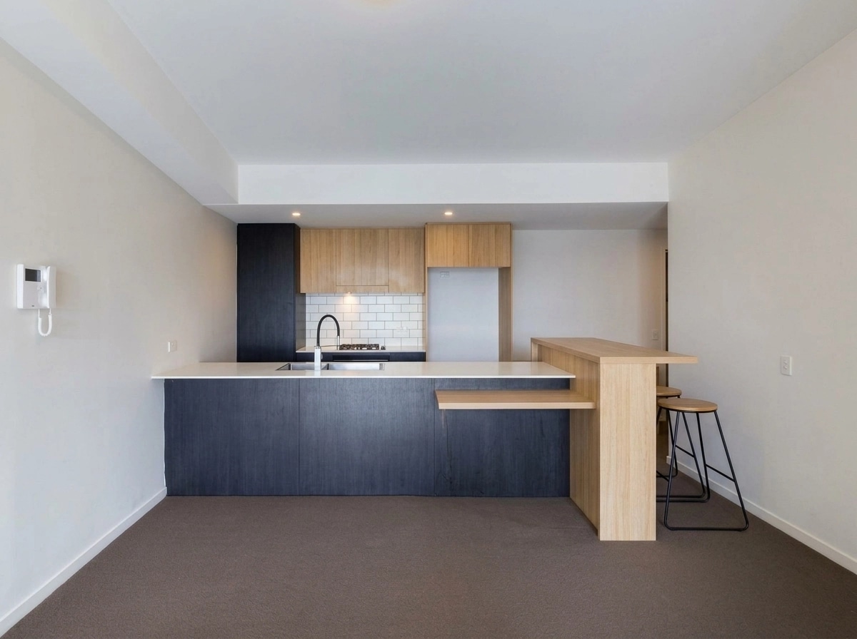 Kitchen interior in no_style style — photo by GenRoom AI