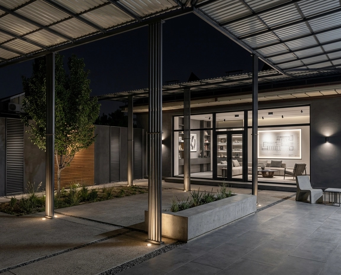 Contemporary Facade Facade design — facade photo by GenRoom AI