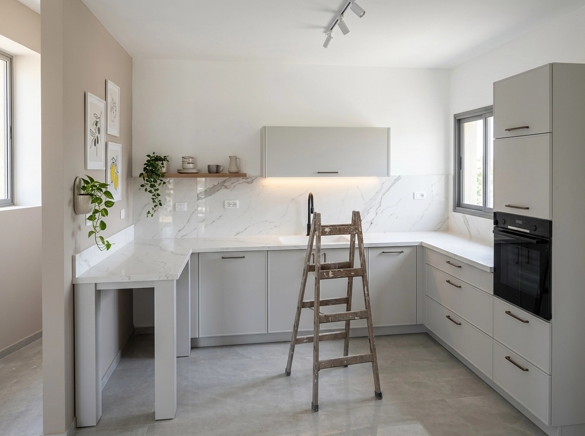 Kitchen interior in no_style style — photo by GenRoom AI