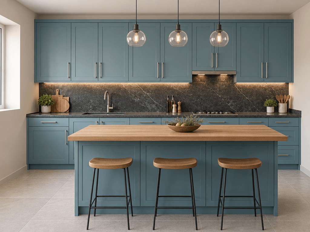 Kitchen interior in no_style style — photo by GenRoom AI