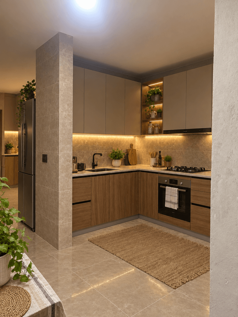 Contemporary Kitchen design — interior photo by GenRoom AI