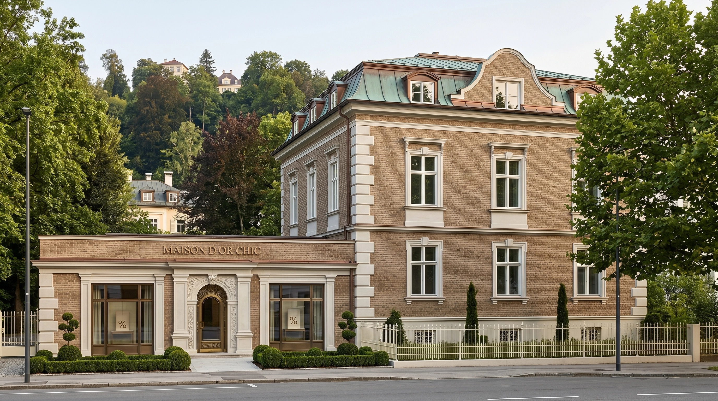 Classic Facade Facade design — facade photo by GenRoom AI