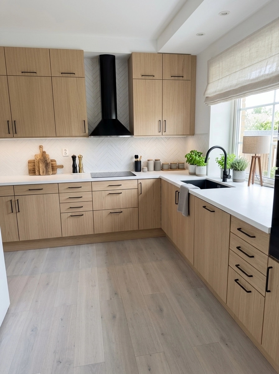 Interior design in Scandinavian style — Kitchen by GenRoom AI