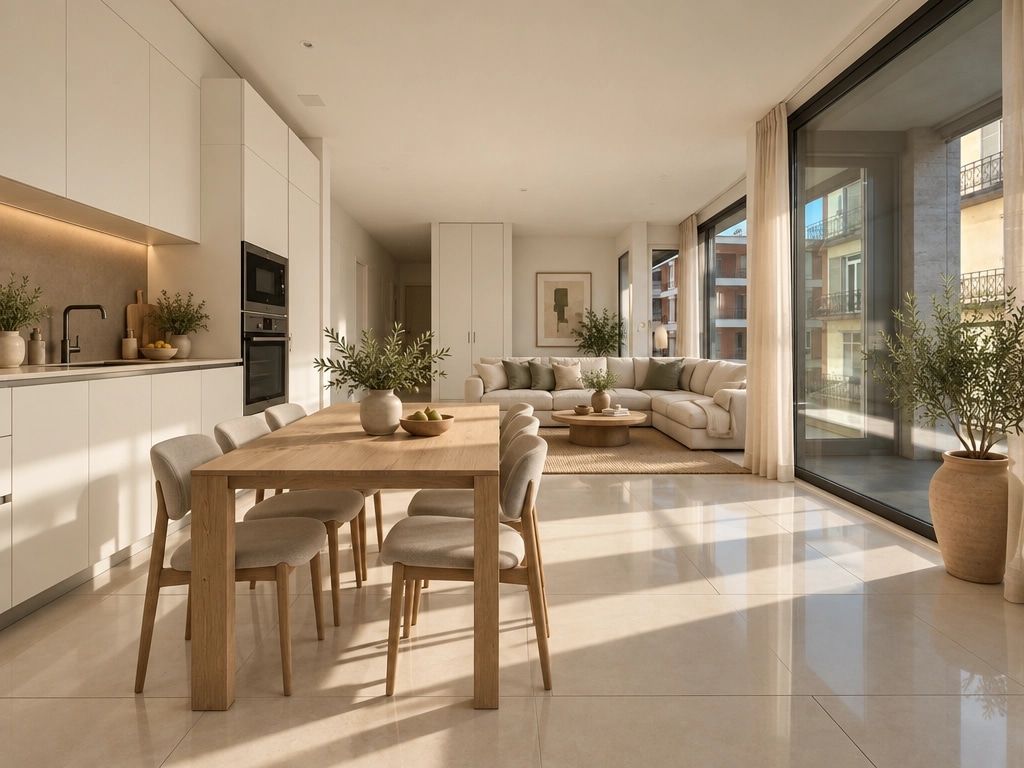 Interior design in Scandinavian style — Kitchen by GenRoom AI