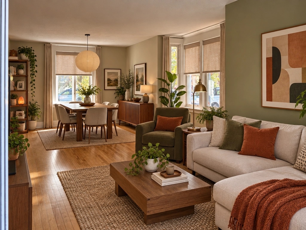 Interior design in Contemporary style — Living Room by GenRoom AI