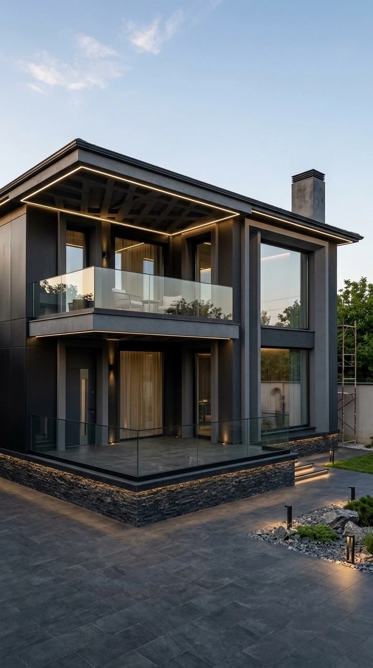 Blacktec Facade Facade design — facade photo by GenRoom AI