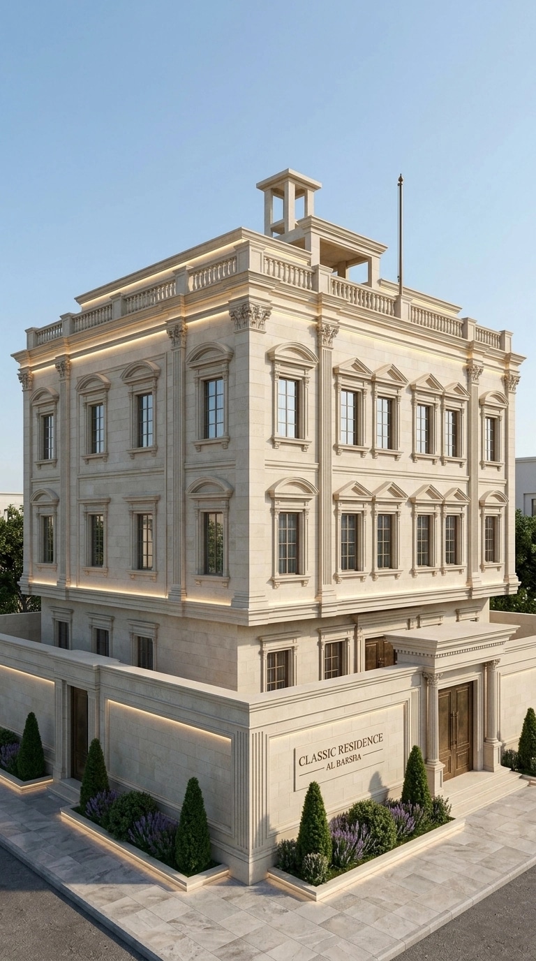Facade design in Classic Facade style — Facade by GenRoom AI