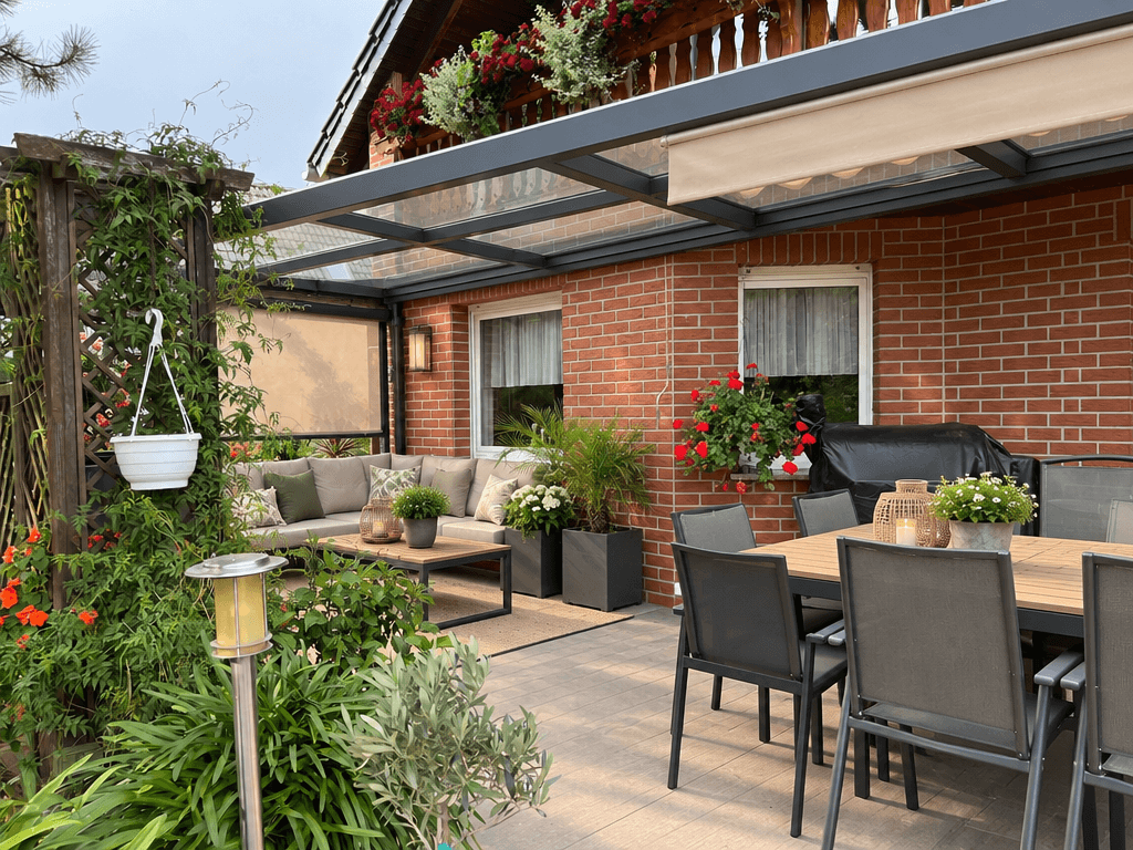 Yard design in no_style style — photo by GenRoom AI