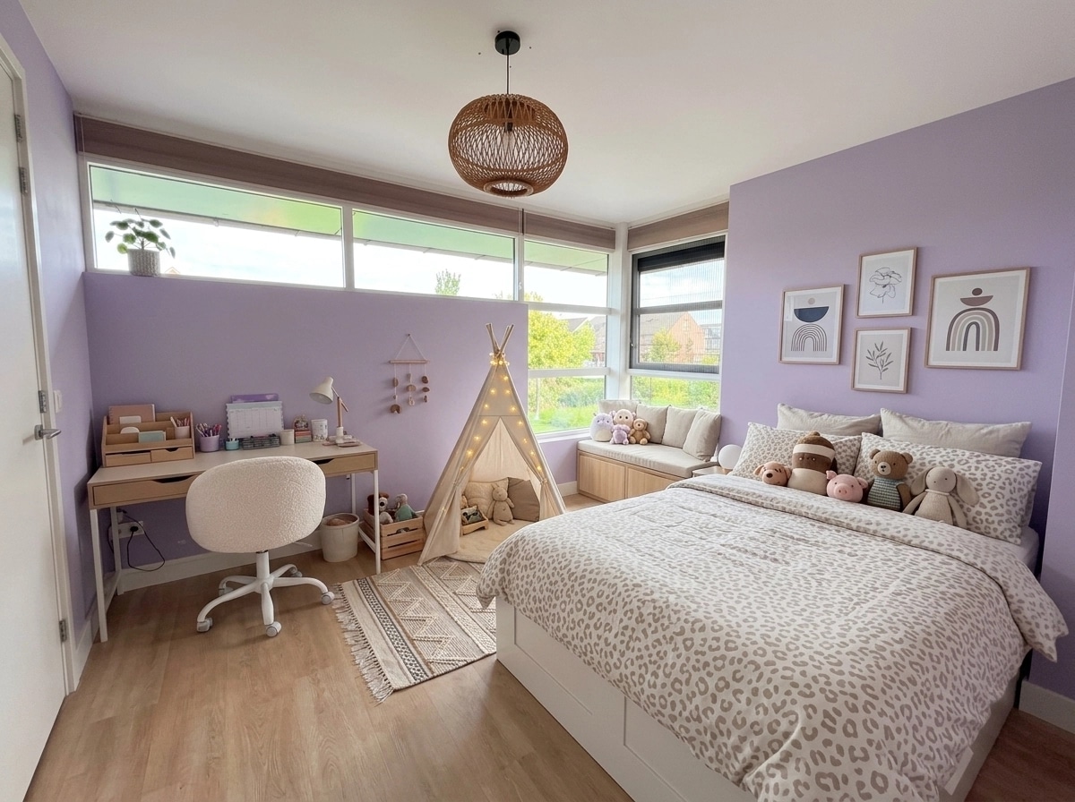 Scandinavian Kids Room design — interior photo by GenRoom AI