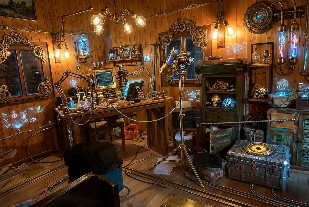 Office interior in no_style style — photo by GenRoom AI