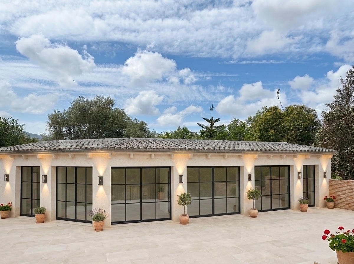 Mediterranean Facade Facade design — facade photo by GenRoom AI