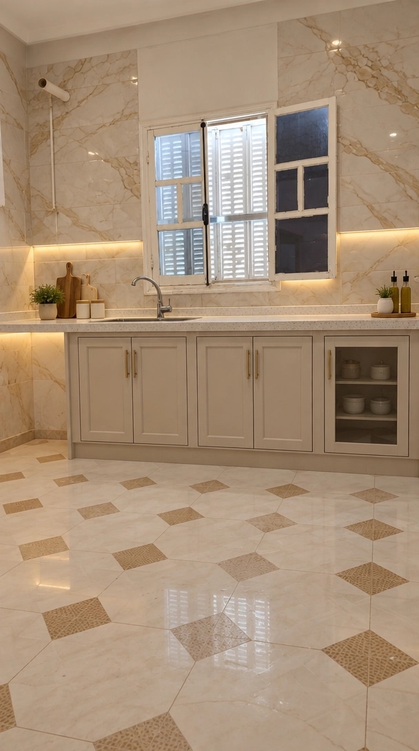 Kitchen interior in no_style style — photo by GenRoom AI