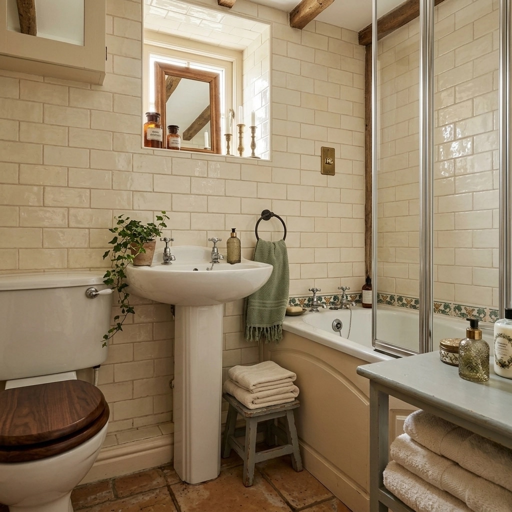 Bathroom interior in no_style style — photo by GenRoom AI