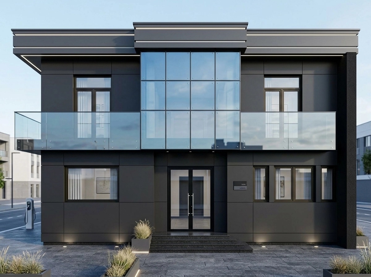 Contemporary Facade Facade design — facade photo by GenRoom AI