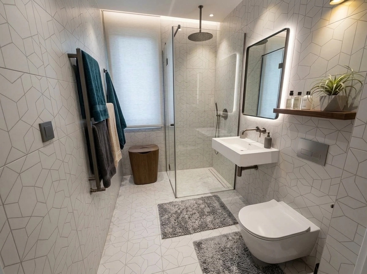 Bathroom interior in no_style style — photo by GenRoom AI