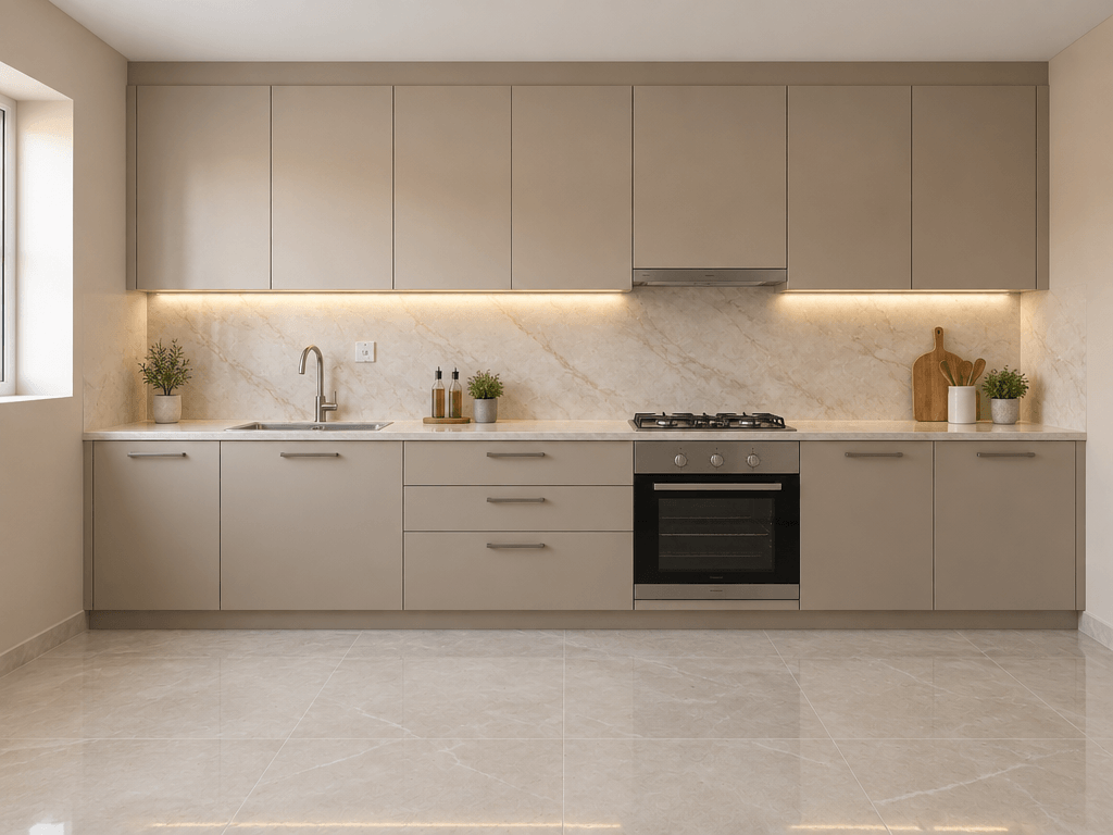 Kitchen interior in no_style style — photo by GenRoom AI