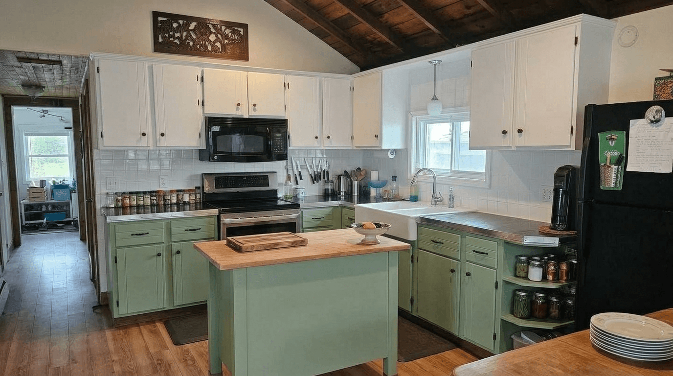 Kitchen interior in no_style style — photo by GenRoom AI