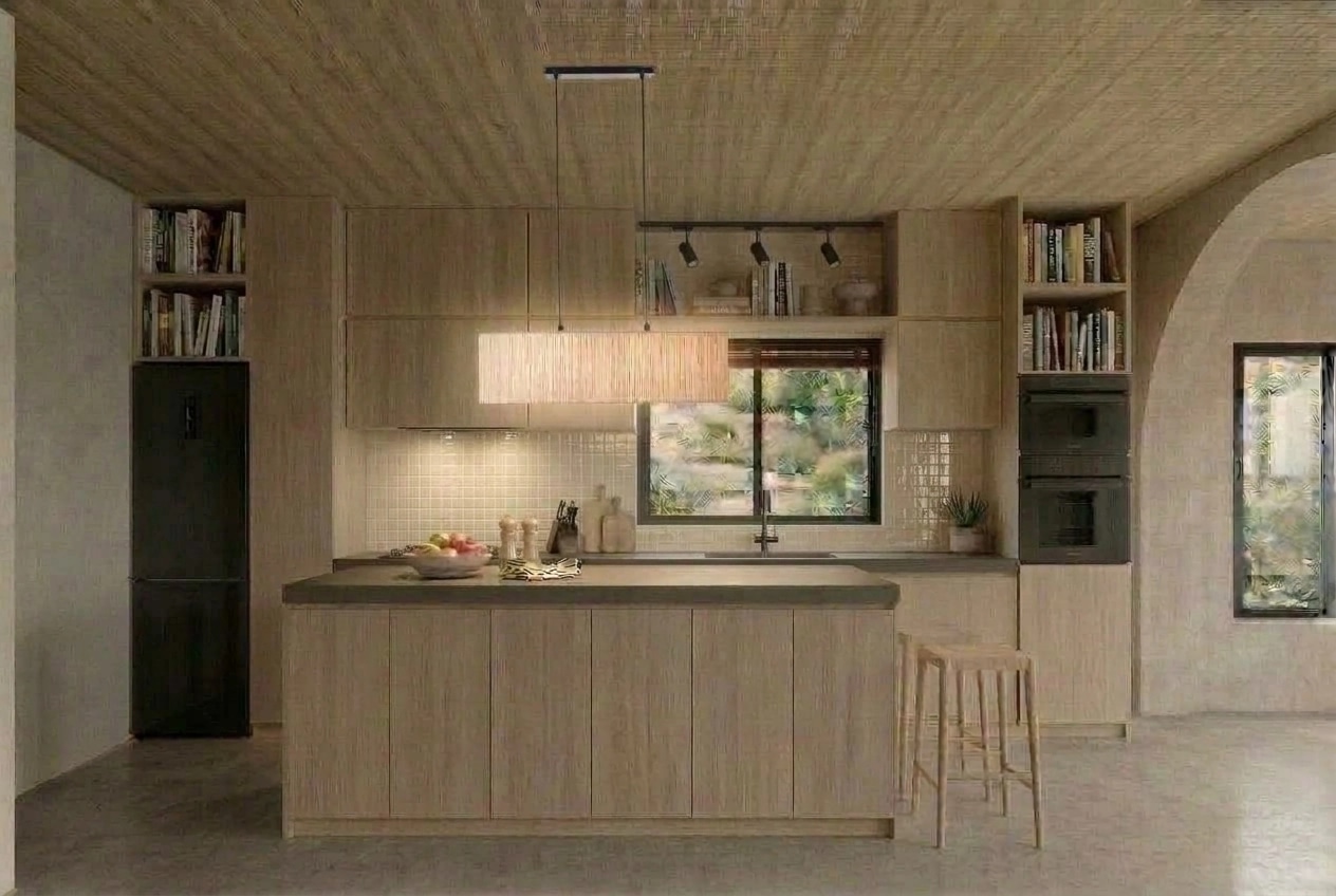 Interior design in Scandinavian style — Kitchen by GenRoom AI