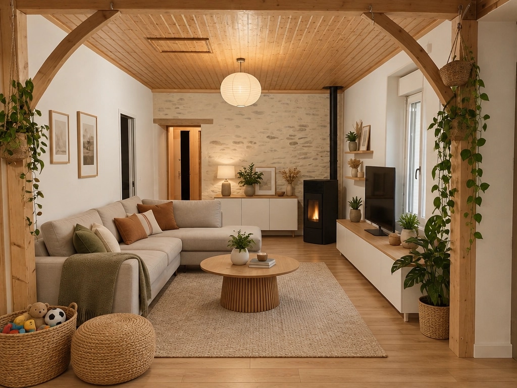 Interior design in Minimalism style — Living Room by GenRoom AI