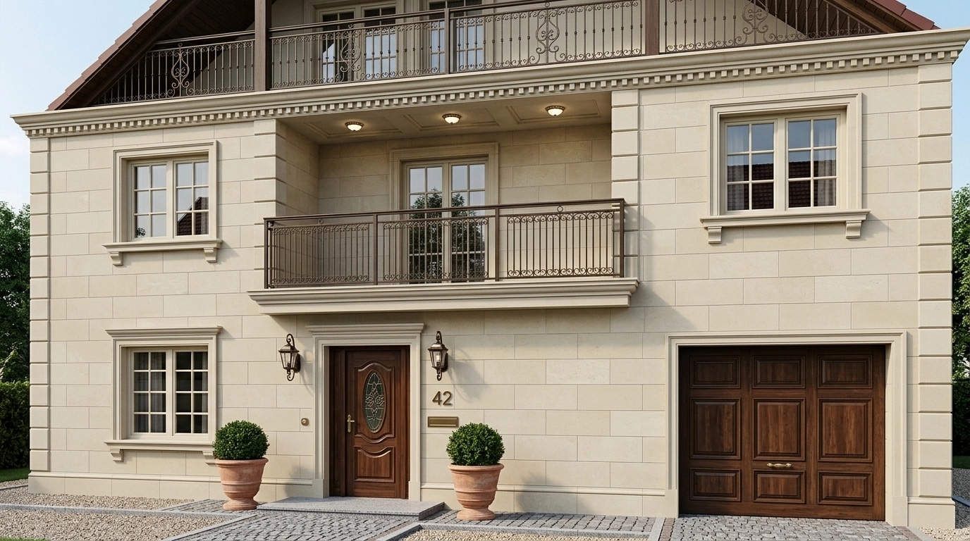 Facade design in Classic Facade style — Facade by GenRoom AI
