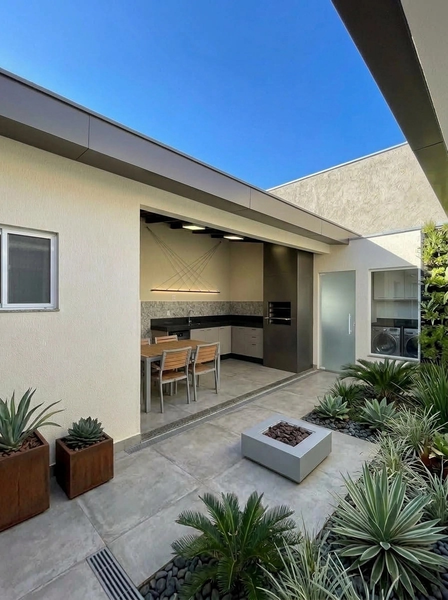 Contemporary Yard Yard design — yard photo by GenRoom AI