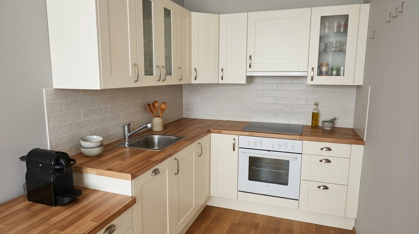 Kitchen interior in no_style style — photo by GenRoom AI