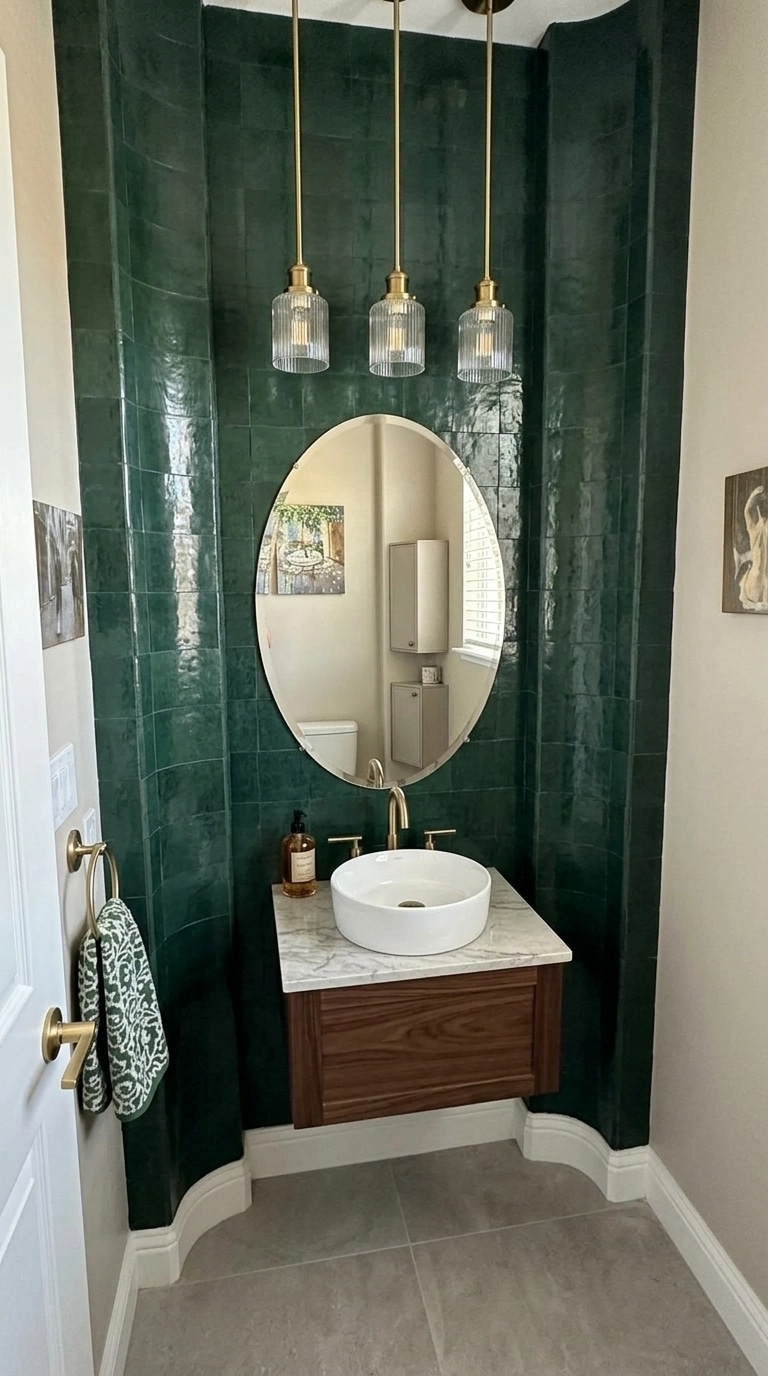 Bathroom interior in no_style style — photo by GenRoom AI