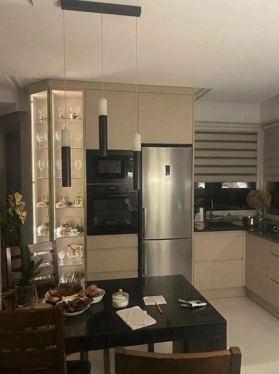 Kitchen interior in no_style style — photo by GenRoom AI