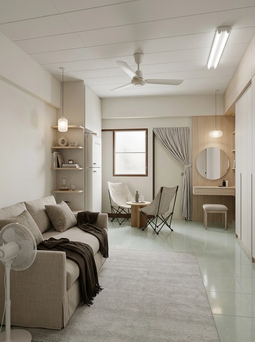 Scandinavian Living Room design — interior photo by GenRoom AI