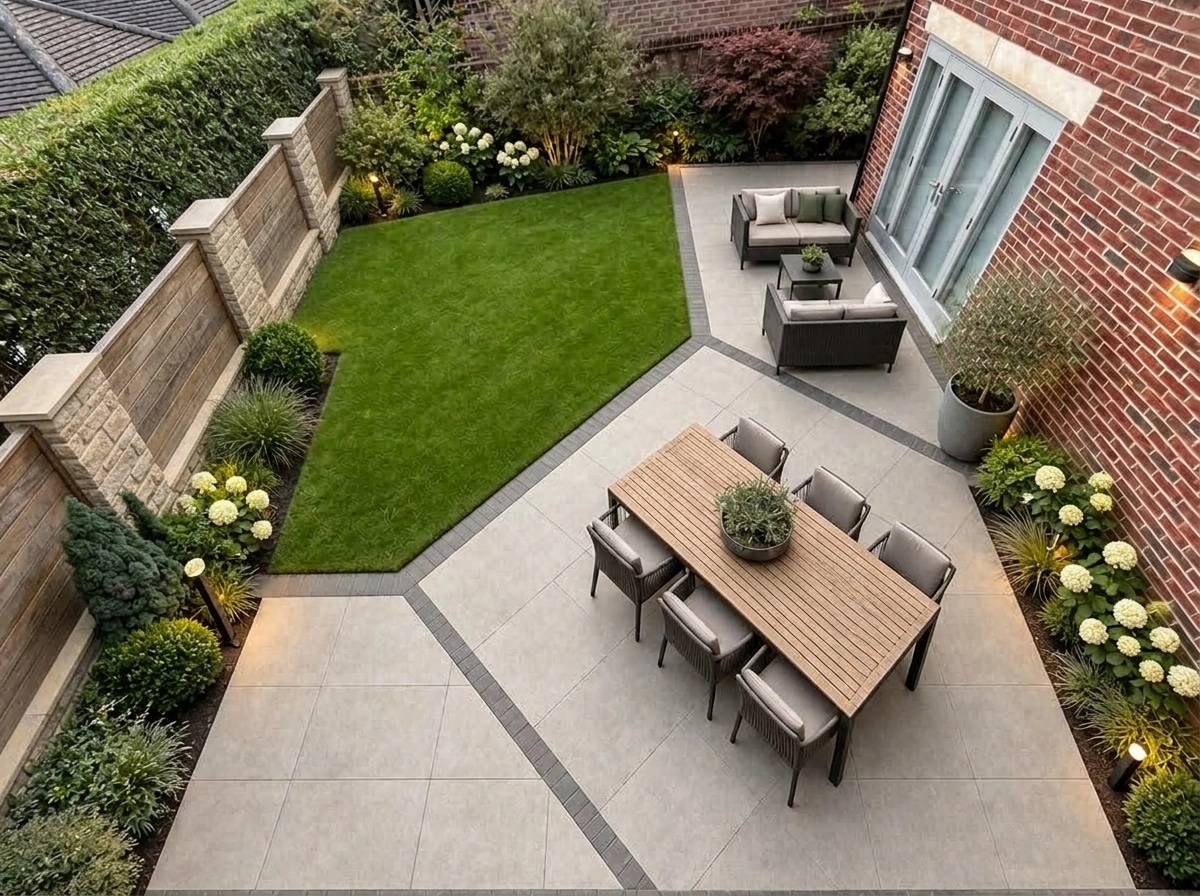 Landscape design in Minimalist Yard style — Yard by GenRoom AI