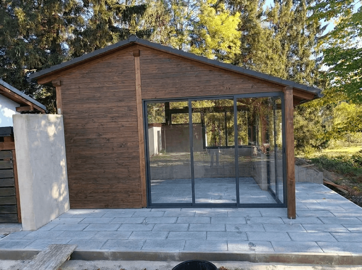 Yard design in no_style style — photo by GenRoom AI