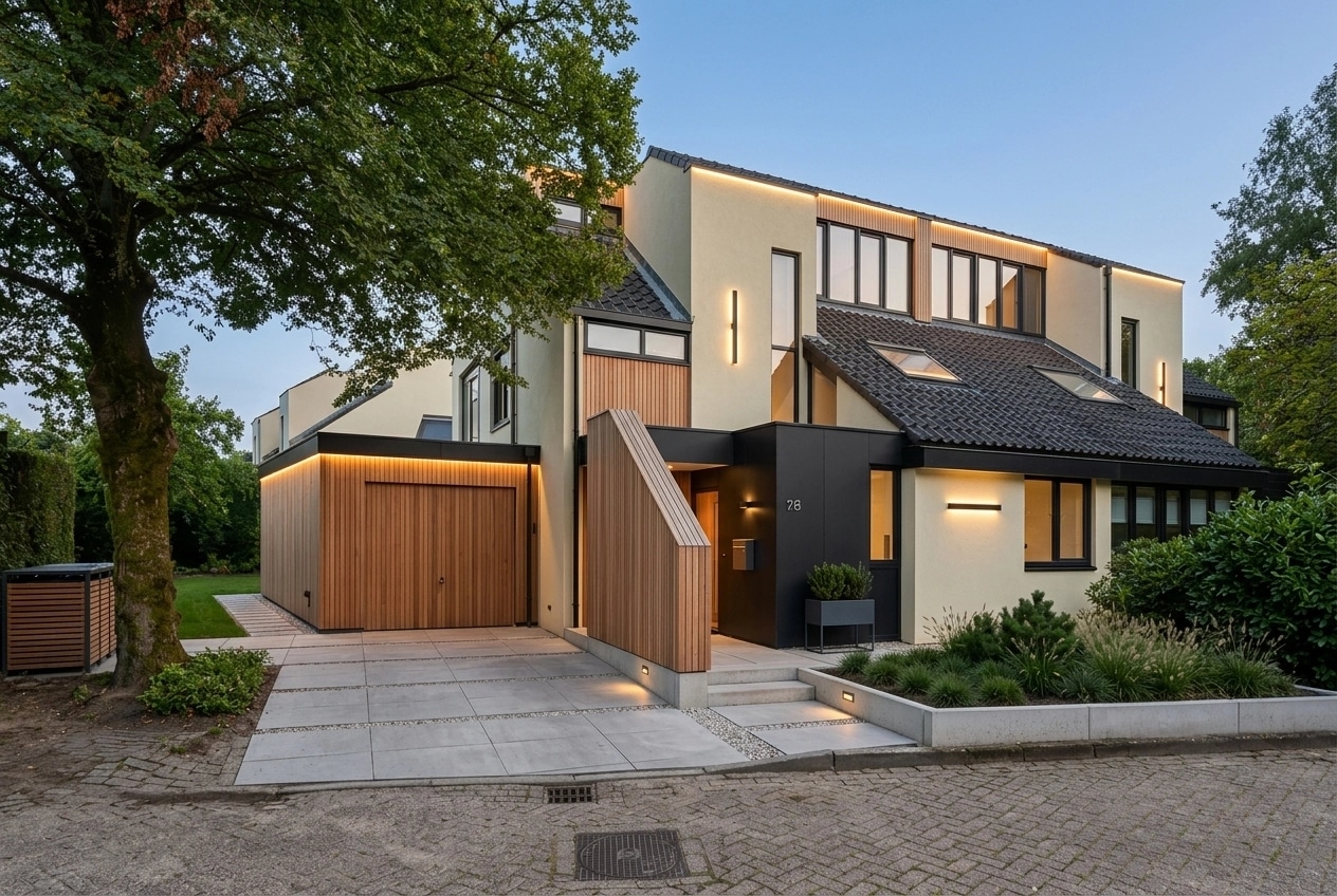 Scandinavian Facade Facade design — facade photo by GenRoom AI