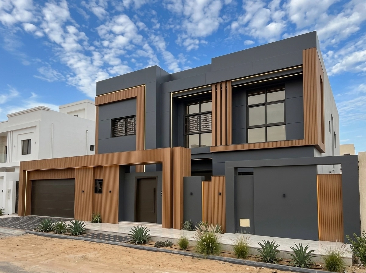 Contemporary Facade Facade design — facade photo by GenRoom AI