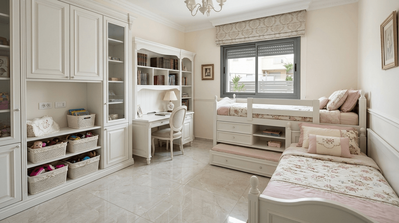 Interior design in Classic style — Kids Room by GenRoom AI